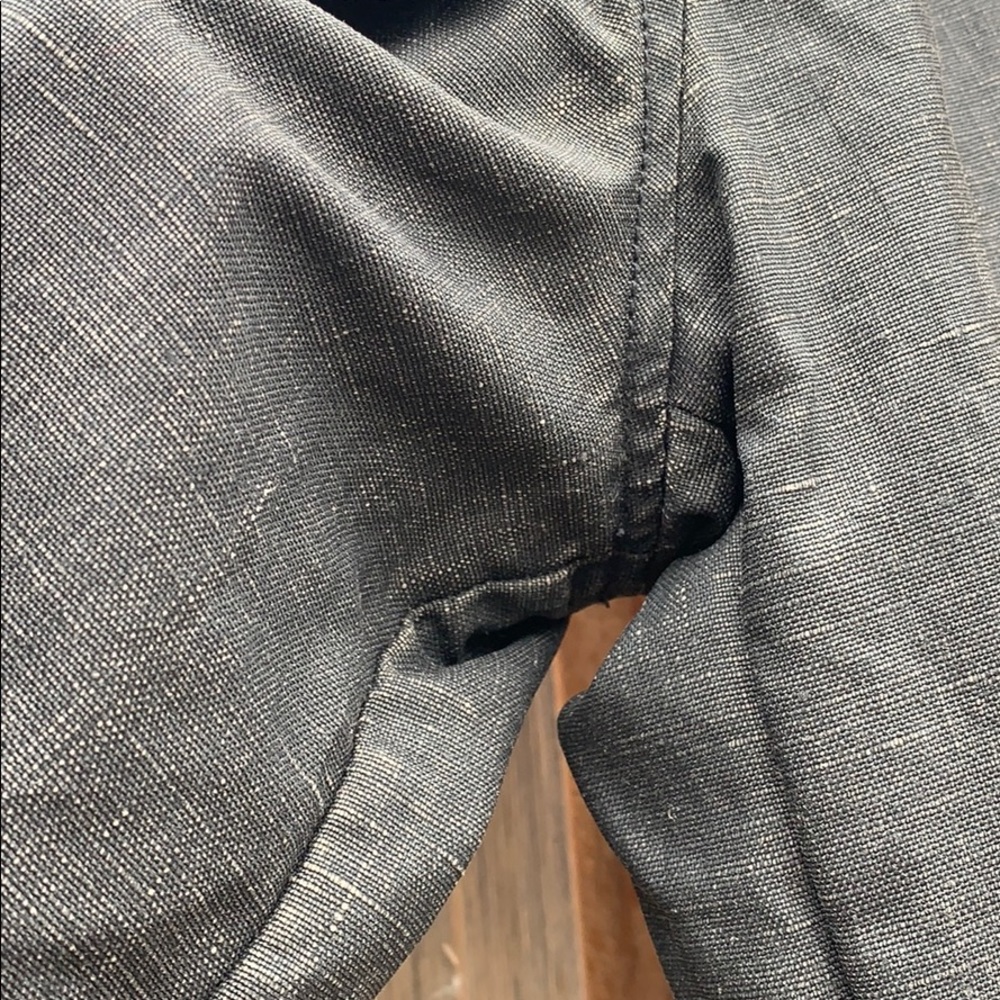 CABI waxed linen moto jacket style 901 medium - Picture 9 of 16
